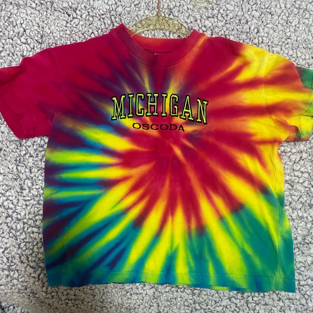 Tie dye baby tee